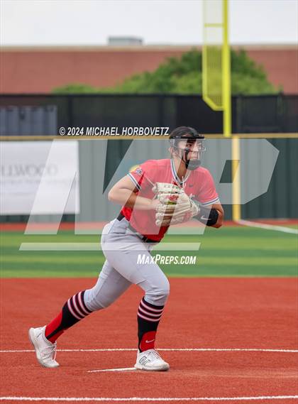 Thumbnail 1 in Corsicana @ Lovejoy (UIL 5A Softball Bi-District) photogallery.