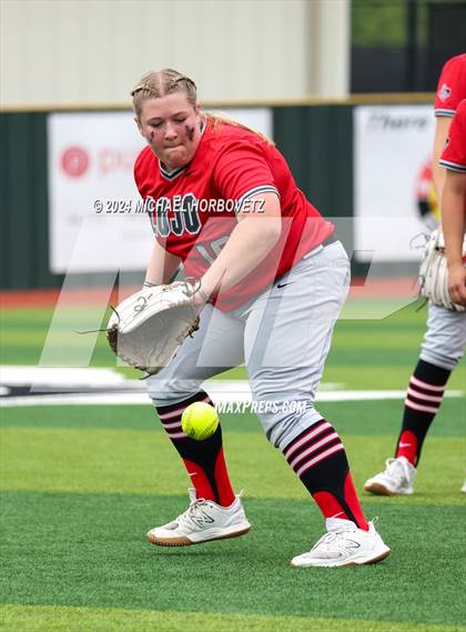 Thumbnail 1 in Corsicana @ Lovejoy (UIL 5A Softball Bi-District) photogallery.