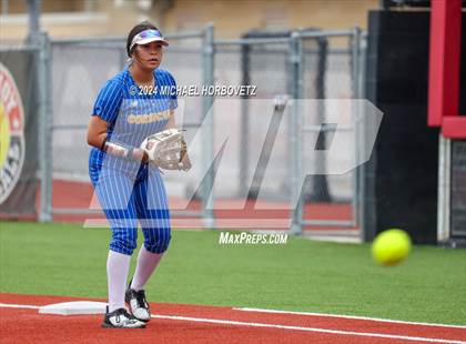 Thumbnail 2 in Corsicana @ Lovejoy (UIL 5A Softball Bi-District) photogallery.