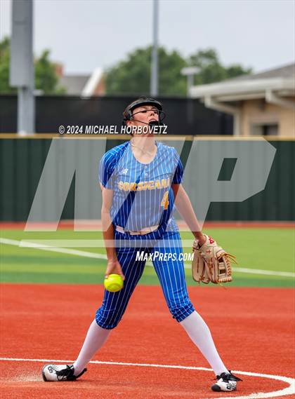 Thumbnail 1 in Corsicana @ Lovejoy (UIL 5A Softball Bi-District) photogallery.