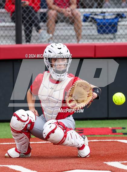 Thumbnail 1 in Corsicana @ Lovejoy (UIL 5A Softball Bi-District) photogallery.