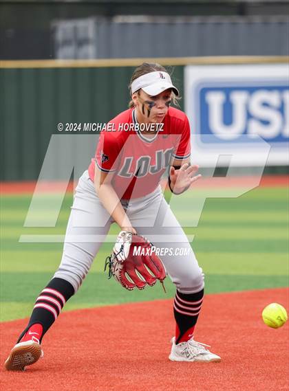 Thumbnail 3 in Corsicana @ Lovejoy (UIL 5A Softball Bi-District) photogallery.