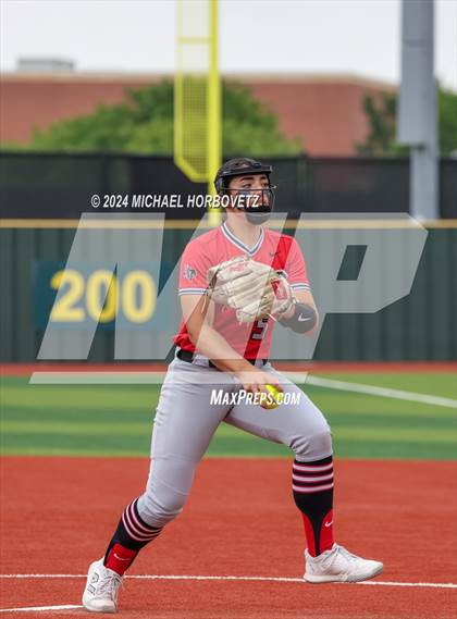 Thumbnail 2 in Corsicana @ Lovejoy (UIL 5A Softball Bi-District) photogallery.