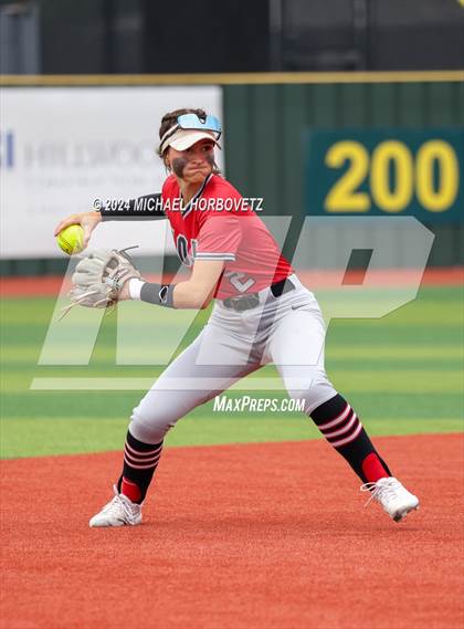 Thumbnail 2 in Corsicana @ Lovejoy (UIL 5A Softball Bi-District) photogallery.