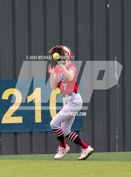 Thumbnail 3 in Corsicana @ Lovejoy (UIL 5A Softball Bi-District) photogallery.