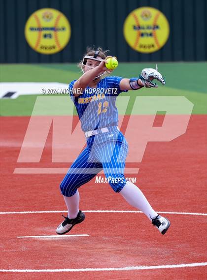 Thumbnail 1 in Corsicana @ Lovejoy (UIL 5A Softball Bi-District) photogallery.