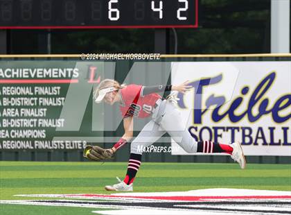 Thumbnail 3 in Corsicana @ Lovejoy (UIL 5A Softball Bi-District) photogallery.