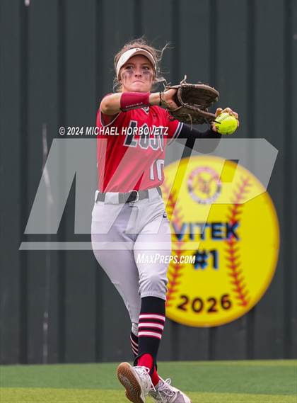 Thumbnail 1 in Corsicana @ Lovejoy (UIL 5A Softball Bi-District) photogallery.