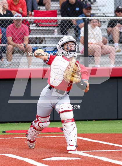 Thumbnail 1 in Corsicana @ Lovejoy (UIL 5A Softball Bi-District) photogallery.