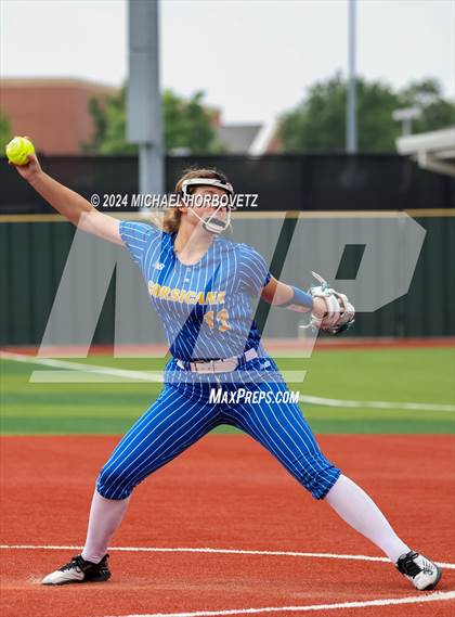 Thumbnail 2 in Corsicana @ Lovejoy (UIL 5A Softball Bi-District) photogallery.