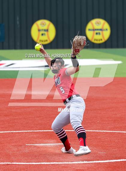 Thumbnail 1 in Corsicana @ Lovejoy (UIL 5A Softball Bi-District) photogallery.