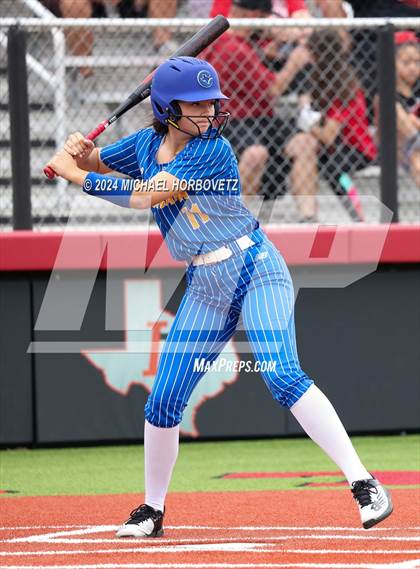Thumbnail 3 in Corsicana @ Lovejoy (UIL 5A Softball Bi-District) photogallery.