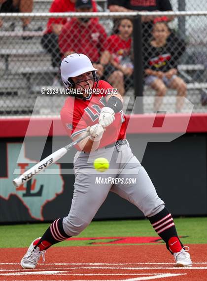 Thumbnail 3 in Corsicana @ Lovejoy (UIL 5A Softball Bi-District) photogallery.