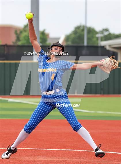 Thumbnail 2 in Corsicana @ Lovejoy (UIL 5A Softball Bi-District) photogallery.