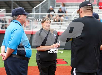 Thumbnail 2 in Corsicana @ Lovejoy (UIL 5A Softball Bi-District) photogallery.