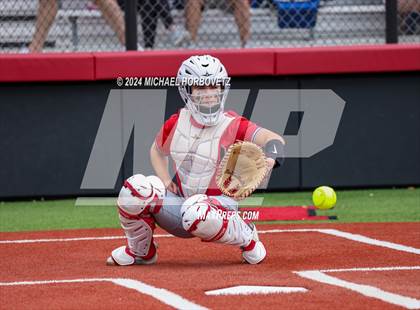 Thumbnail 3 in Corsicana @ Lovejoy (UIL 5A Softball Bi-District) photogallery.