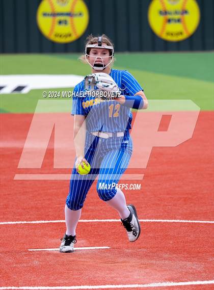 Thumbnail 2 in Corsicana @ Lovejoy (UIL 5A Softball Bi-District) photogallery.