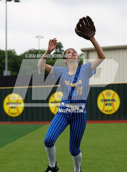 Thumbnail 2 in Corsicana @ Lovejoy (UIL 5A Softball Bi-District) photogallery.