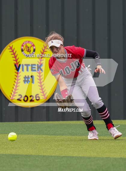 Thumbnail 3 in Corsicana @ Lovejoy (UIL 5A Softball Bi-District) photogallery.