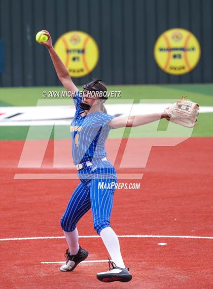 Thumbnail 1 in Corsicana @ Lovejoy (UIL 5A Softball Bi-District) photogallery.