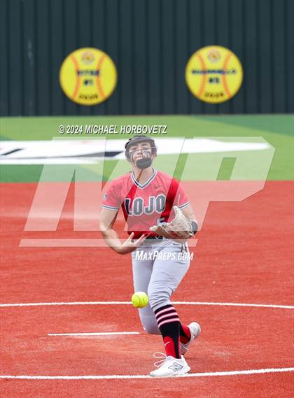 Thumbnail 3 in Corsicana @ Lovejoy (UIL 5A Softball Bi-District) photogallery.