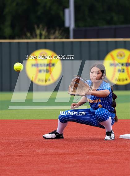 Thumbnail 3 in Corsicana @ Lovejoy (UIL 5A Softball Bi-District) photogallery.