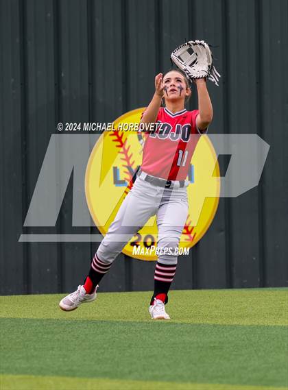 Thumbnail 2 in Corsicana @ Lovejoy (UIL 5A Softball Bi-District) photogallery.