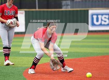 Thumbnail 3 in Corsicana @ Lovejoy (UIL 5A Softball Bi-District) photogallery.