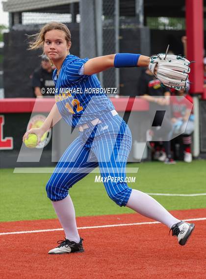Thumbnail 1 in Corsicana @ Lovejoy (UIL 5A Softball Bi-District) photogallery.