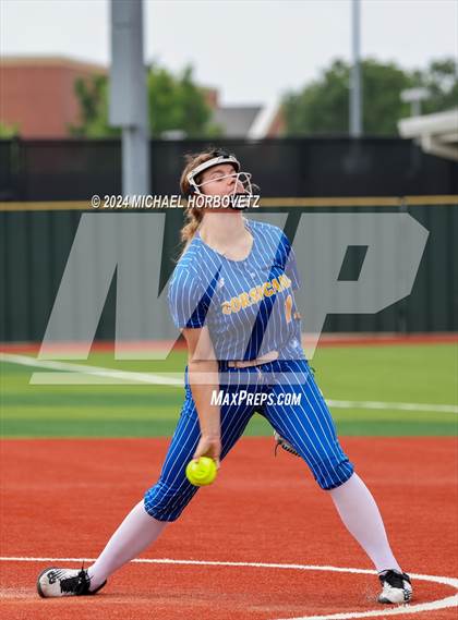 Thumbnail 1 in Corsicana @ Lovejoy (UIL 5A Softball Bi-District) photogallery.