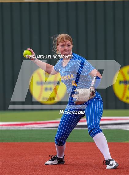 Thumbnail 3 in Corsicana @ Lovejoy (UIL 5A Softball Bi-District) photogallery.
