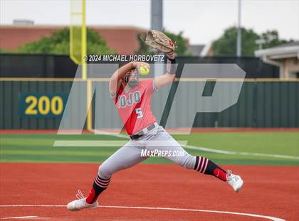 Thumbnail 3 in Corsicana @ Lovejoy (UIL 5A Softball Bi-District) photogallery.