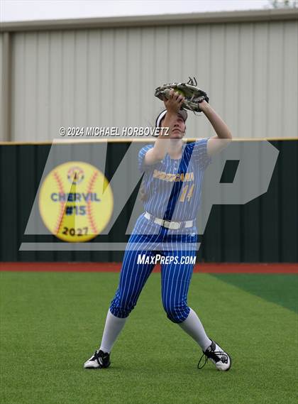 Thumbnail 2 in Corsicana @ Lovejoy (UIL 5A Softball Bi-District) photogallery.