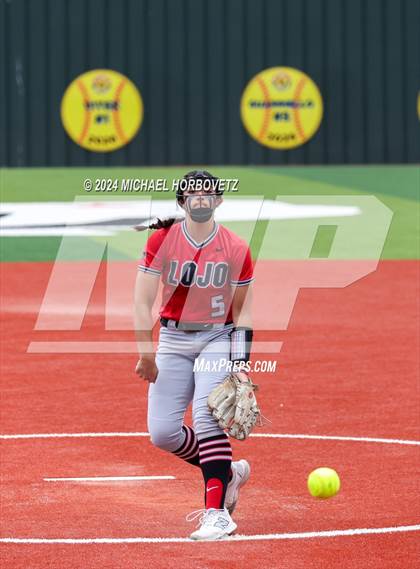 Thumbnail 2 in Corsicana @ Lovejoy (UIL 5A Softball Bi-District) photogallery.