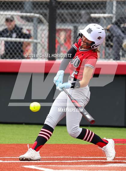 Thumbnail 2 in Corsicana @ Lovejoy (UIL 5A Softball Bi-District) photogallery.