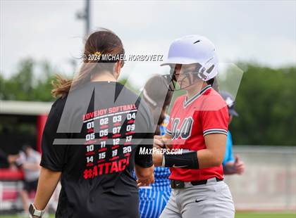Thumbnail 2 in Corsicana @ Lovejoy (UIL 5A Softball Bi-District) photogallery.