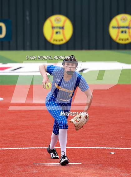 Thumbnail 2 in Corsicana @ Lovejoy (UIL 5A Softball Bi-District) photogallery.