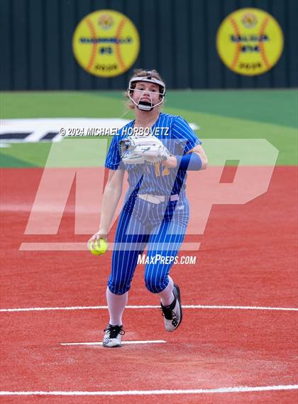 Thumbnail 2 in Corsicana @ Lovejoy (UIL 5A Softball Bi-District) photogallery.