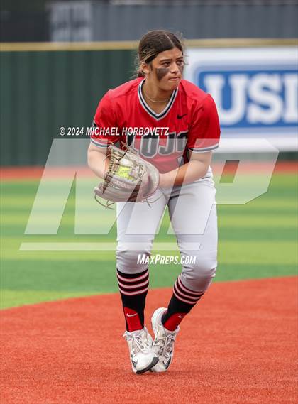 Thumbnail 1 in Corsicana @ Lovejoy (UIL 5A Softball Bi-District) photogallery.