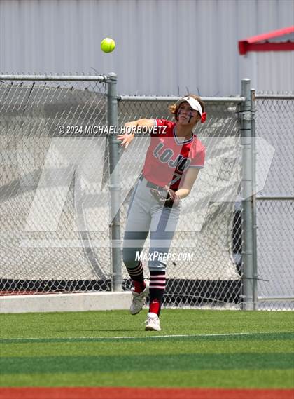 Thumbnail 2 in Corsicana @ Lovejoy (UIL 5A Softball Bi-District) photogallery.