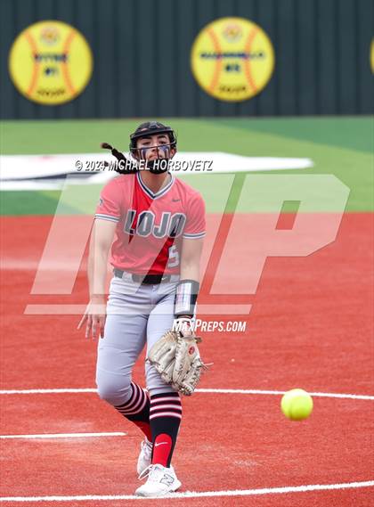 Thumbnail 1 in Corsicana @ Lovejoy (UIL 5A Softball Bi-District) photogallery.