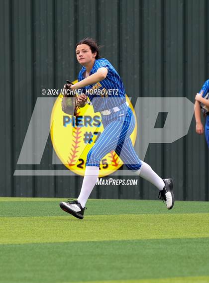 Thumbnail 3 in Corsicana @ Lovejoy (UIL 5A Softball Bi-District) photogallery.