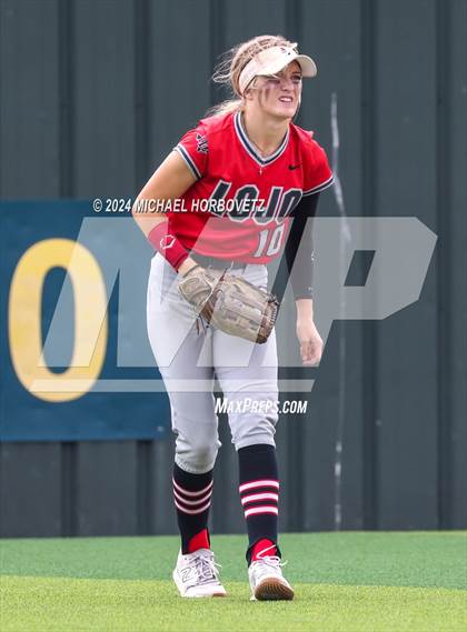 Thumbnail 2 in Corsicana @ Lovejoy (UIL 5A Softball Bi-District) photogallery.