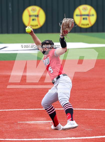 Thumbnail 3 in Corsicana @ Lovejoy (UIL 5A Softball Bi-District) photogallery.