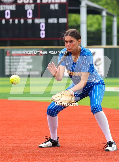 Thumbnail 2 in Corsicana @ Lovejoy (UIL 5A Softball Bi-District) photogallery.