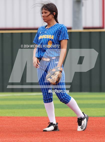 Thumbnail 3 in Corsicana @ Lovejoy (UIL 5A Softball Bi-District) photogallery.