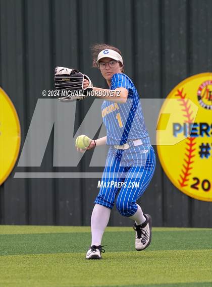 Thumbnail 2 in Corsicana @ Lovejoy (UIL 5A Softball Bi-District) photogallery.