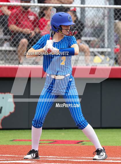 Thumbnail 2 in Corsicana @ Lovejoy (UIL 5A Softball Bi-District) photogallery.