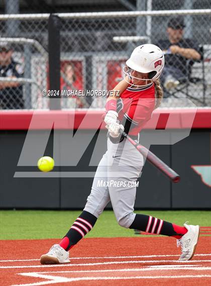 Thumbnail 3 in Corsicana @ Lovejoy (UIL 5A Softball Bi-District) photogallery.