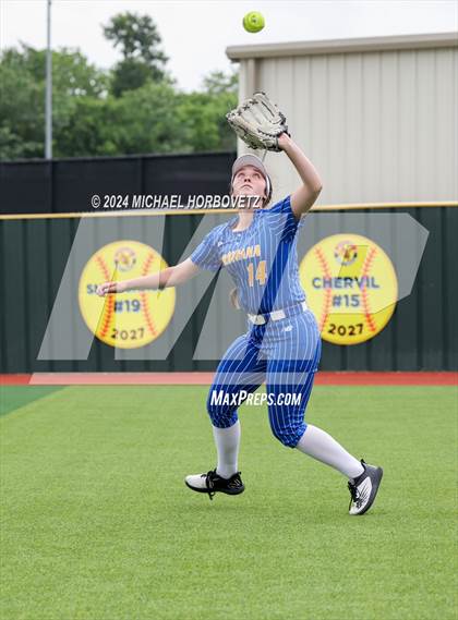 Thumbnail 3 in Corsicana @ Lovejoy (UIL 5A Softball Bi-District) photogallery.